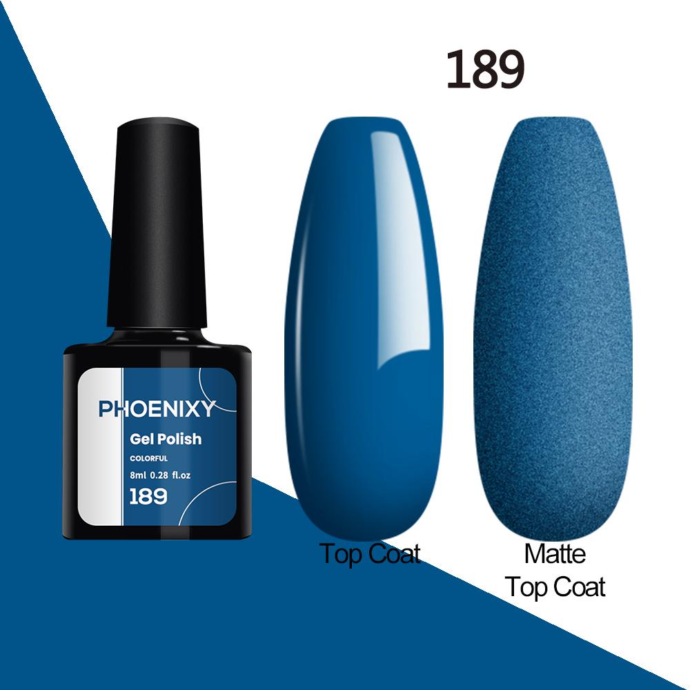Лак для ногтей PHOENIXY, 8 мл, УФ-светодиодный гибридный лак для дизайна ногтей, гель-лайнер для маникюра, полупостоянная основа, верхнее покрытие, гель с блестками, блестящие цвета, гель