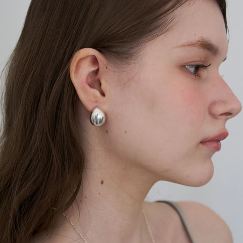 STILL INSTANT Роза с росой - Серьга 06 (S)