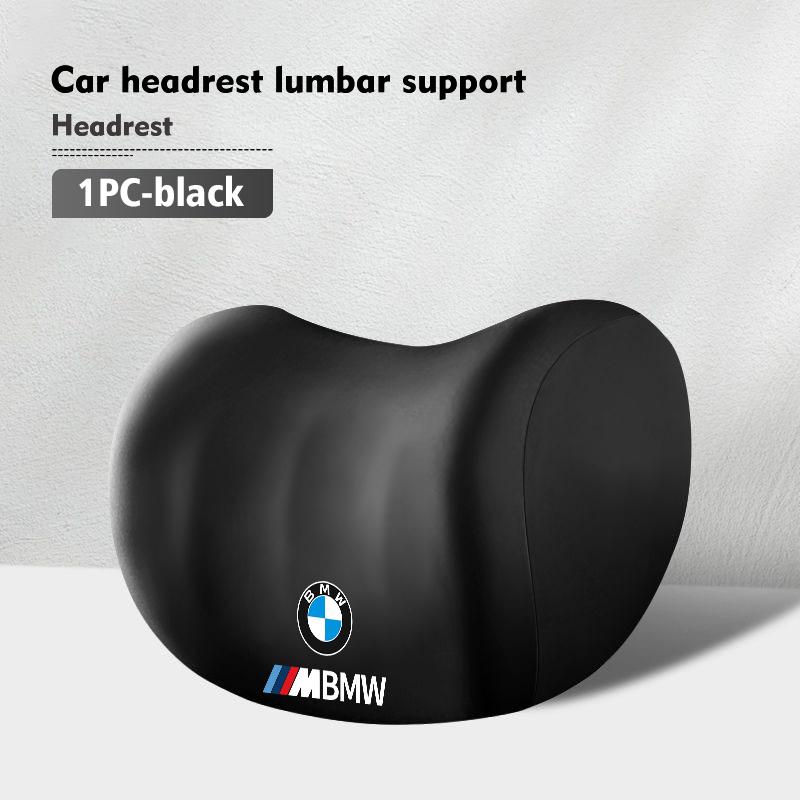 Car Headrest Lumbar Shoulder Pad Car Pillow Car Pillow Memory Cotton Lumbar Backrest Cushion For BMW E90 E60 E46 E39 F30 F10 E87