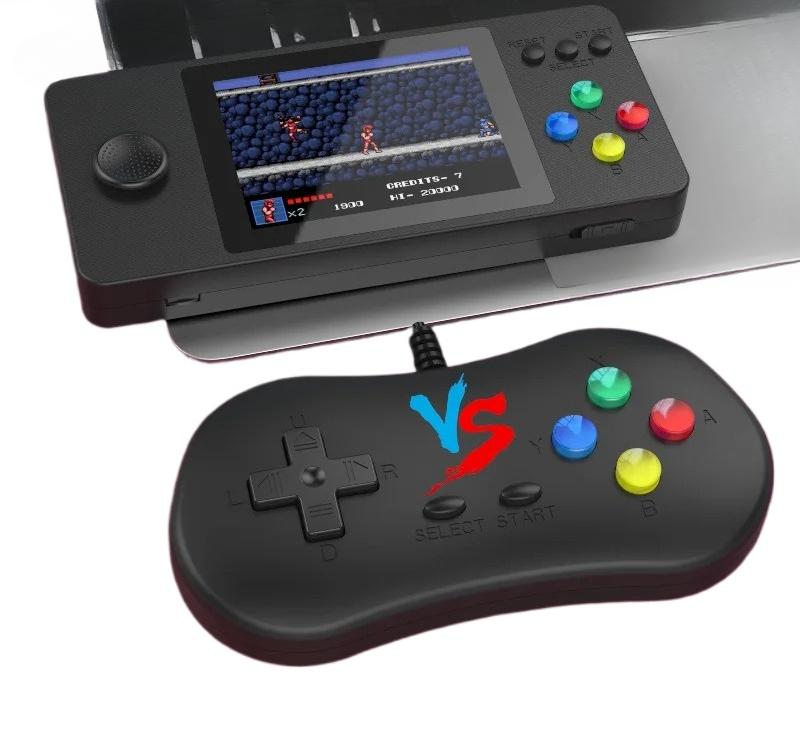 Портативная игровая консоль K9 3D Rocker Retro, 500 классических игр FC, экран 2,4/2,8 дюйма, портативная батарея 800 мАч, поддержка ТВ и двух игроков