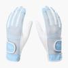 Munsingwear Женские сетчатые перчатки Светло-голубые Mr122lgl31