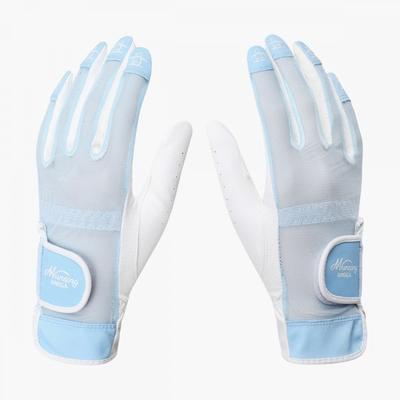 Munsingwear Женские сетчатые перчатки Светло-голубые Mr122lgl31