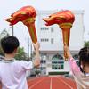 10/20/30 Pcs Inflatable Torch Bulk Fake Torch Decorations Sports Games Prop Flameless Balloon Stick for Party Sports Competitions Events Supplies