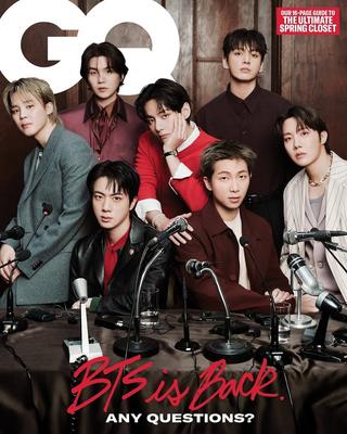 GQ Корея Март 2026 BTS , RM, Джин, Шуга, Джей-Хоуп, Чимин, Ви, Чонгук, Армия BTS