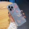 Чехол для iPhone 11-15 «Ослепительная бабочка»: Мягкий, Прозрачный, Креативный Дизайн для Женщин