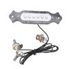 6 String Single Coil Pickup Prewired Electric Guitar Pickup Replacement with Volume and Tone