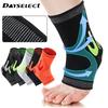1 шт. Спортивный вязаный фиксирующий голеностопный бандаж Противорастяжение Компрессионный эластичный голеностопный ортез Баскетбол Футбол Альпинизм Фитнес