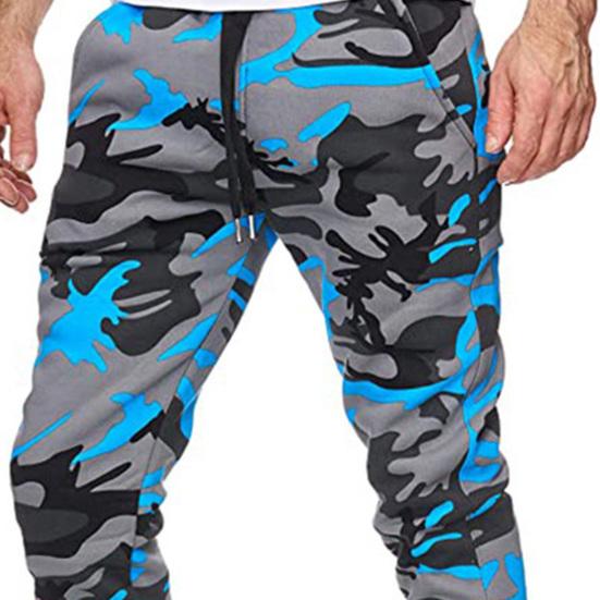 Брюки Jogger Камуфляжные мужские брюки-карго со средней талией на осень