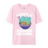 Powered By Ramen And Gaming Gamer Family Cotton Men's Top T-shirts Design Tops Tees Designer Tops Shirt Drop Shipping