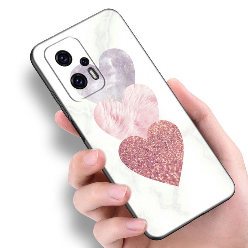 Чехол для телефона Heart Love Coffee для Xiaomi POCO F2 F3 M2 M3 M4 X3 X4 Pro NFC F4 GT 5G F1 X2 C3 C31 C40 M5S Мягкий ТПУ Черный чехол