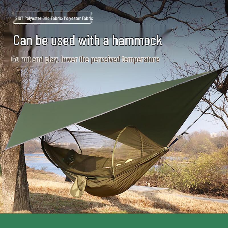 OLOEY Outdoor Diamond Tent Tarp