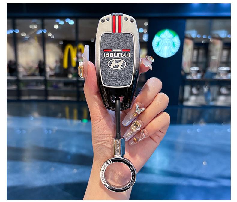 Чехол для ключа Tucson L 2023 для моделей Luxury и Elite (2021-2023 гг.)