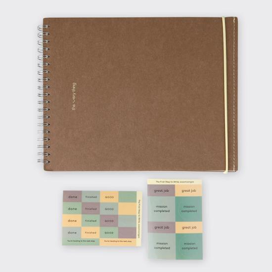 Маленькие канцелярские товары Very Thing Note Big, 2 типа (Выберите 1), популярная фраза в Корее