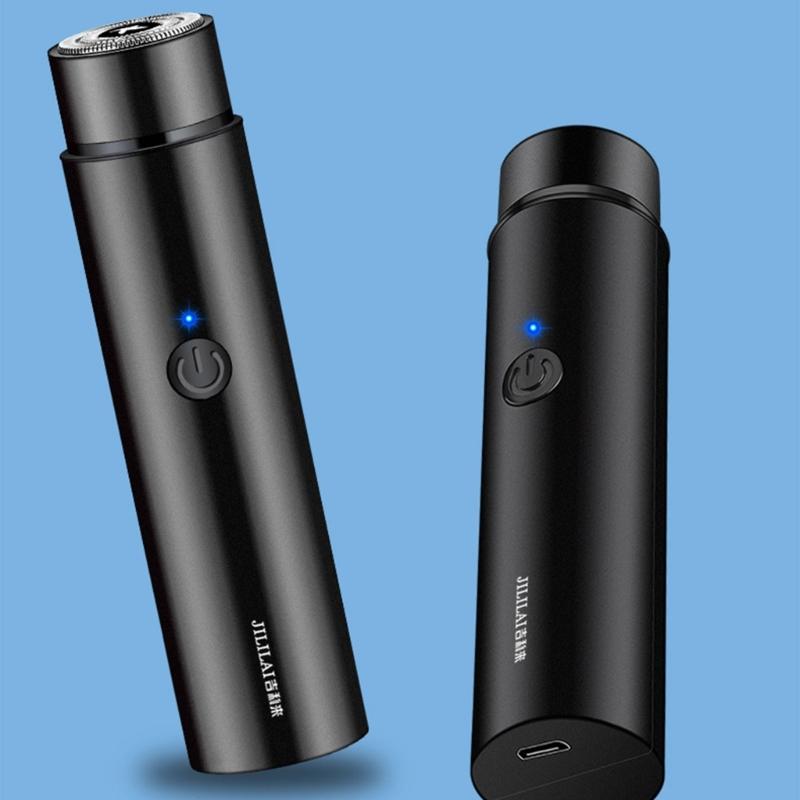 Мини USB электробритва для мужчин автоматический триммер перезаряжаемые бритвы портативный нож для бороды бритва дорожная бритвенная машина