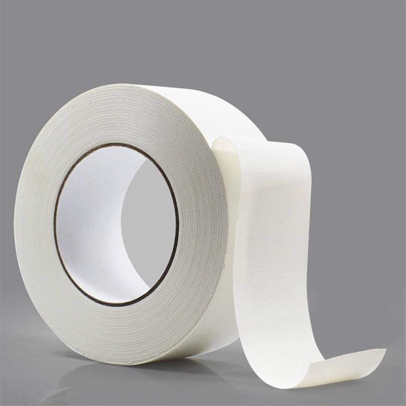 Factory-Stocked Colorful White Cloth Tape 48mm 0.25mm Thickness High-Temperature Non-Residue Carpet High-Adhesion Single-Sided