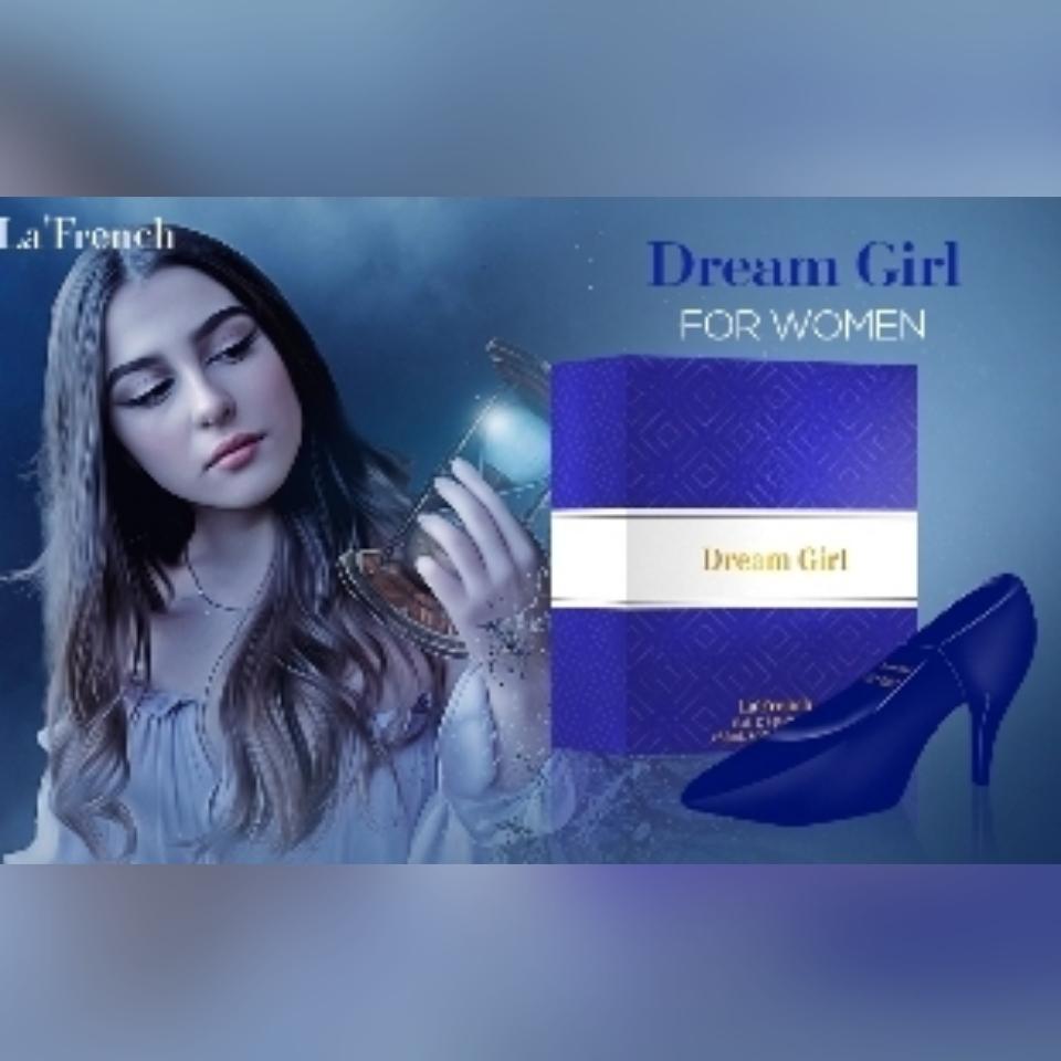 LA' French Dream Girl Long Lasting, приятный для кожи парфюм для женщин 85 мл