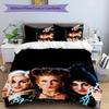 Hocus Pocus 3pcs Bedding Set Duvet Cover Closure Includes 1 Duvet Cover & 2 Pillowcases for All Seasons Bedroom Home Dorm Decor