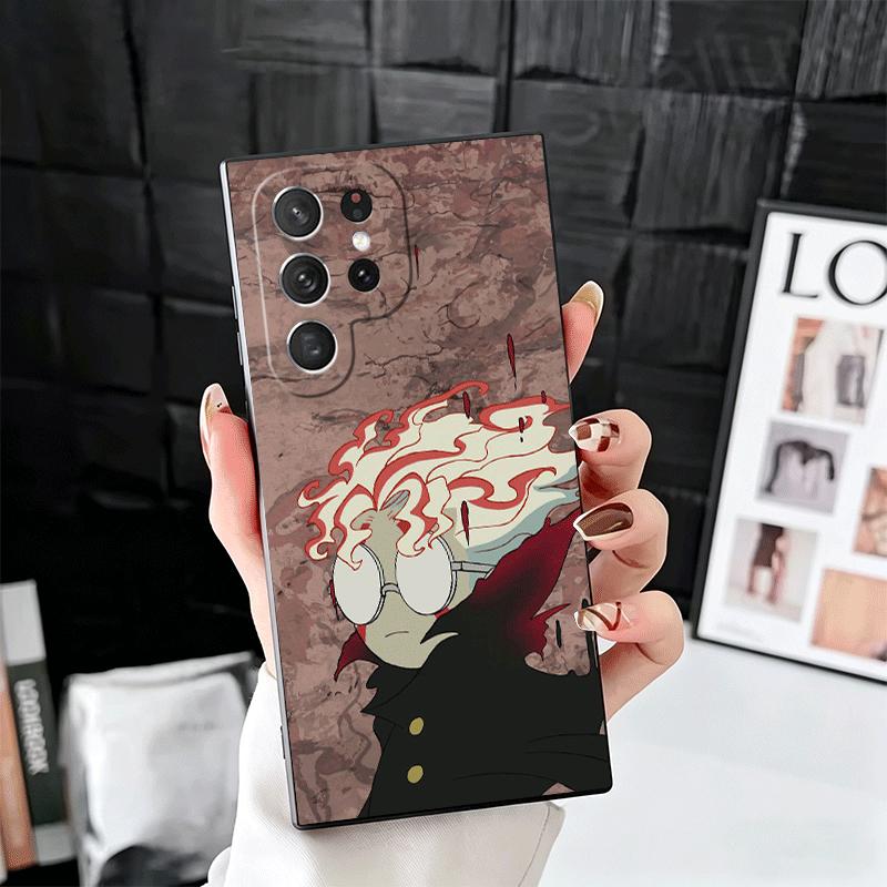 D-Dandadans Okarun Аниме Мягкий чехол для телефона для Samsung Galaxy S26 S25 Edge S24 Ultra S23 Plus S22 S21 FE S20 Черная задняя крышка
