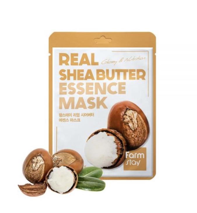 FARM STAY Real Shea Butter Essence Mask 23ml (3 Options)