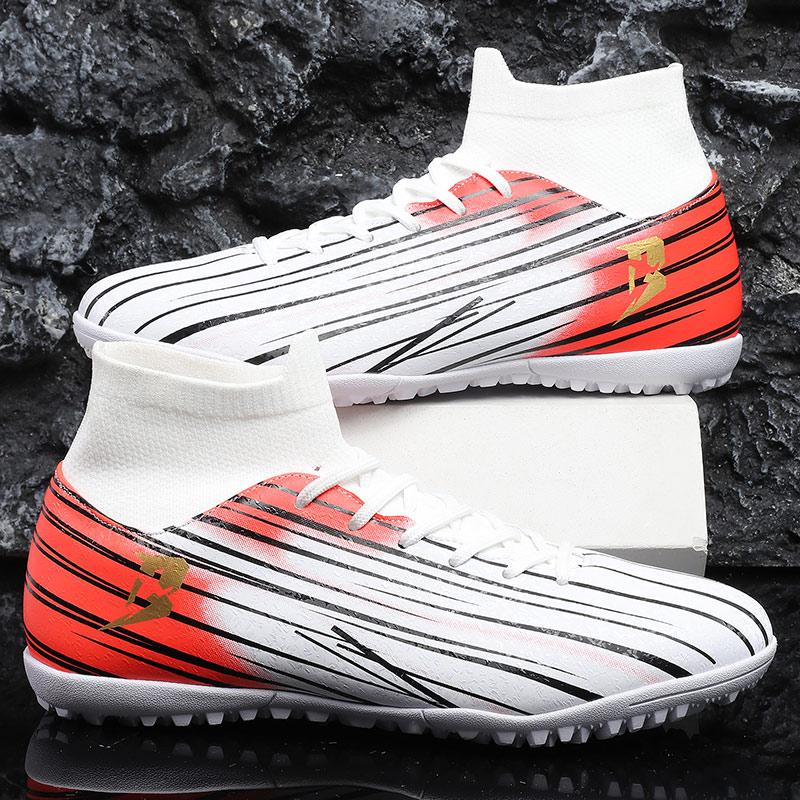 2024 Мужские футбольные бутсы большого размера Сверхлегкие футбольные бутсы для мальчиков Кроссовки Нескользящие футбольные бутсы AG/TF Ботильоны унисекс