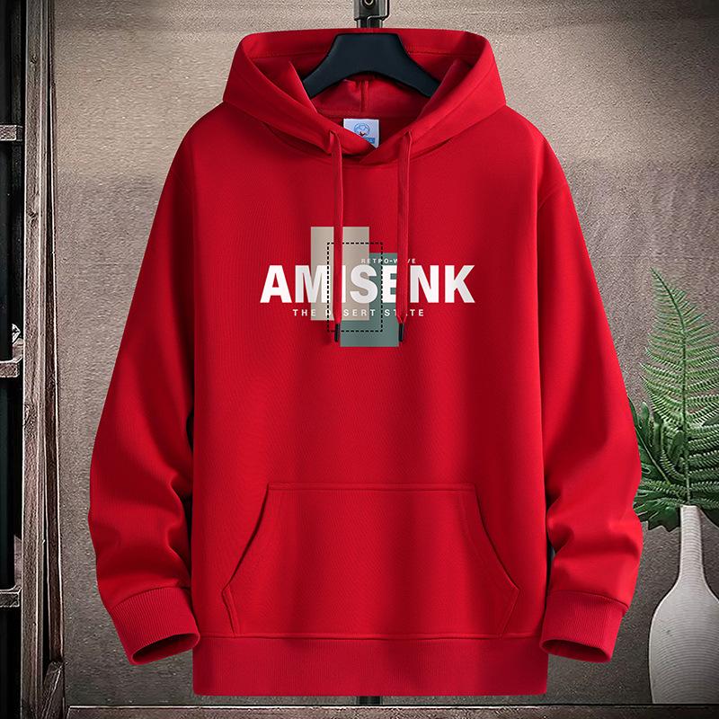 Мужская толстовка с капюшоном, спортивная рубашка, пуловеры больших размеров для мальчиков M-5XL