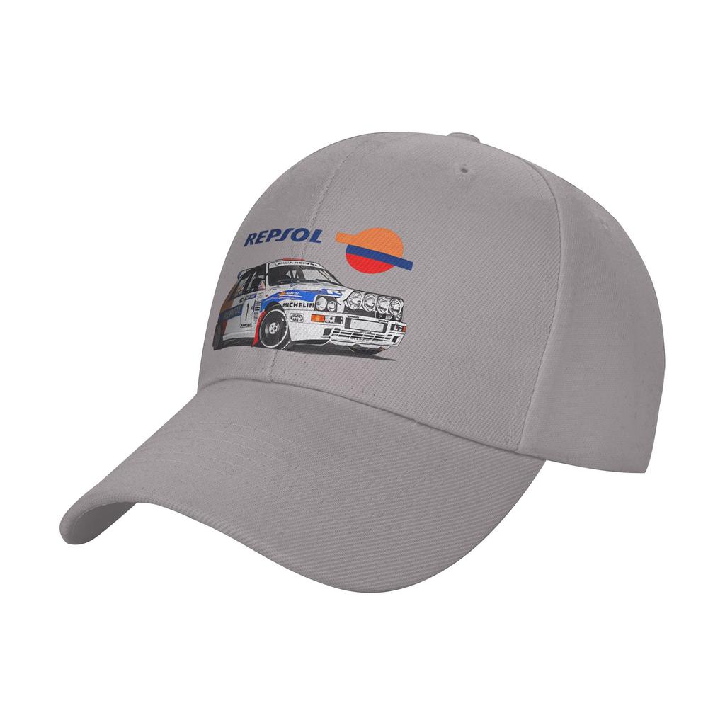 Модная белая бейсболка Lancia Repsol Rally Wrc Carlos Sainz с изогнутым козырьком, Snapback