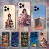 Чехол для телефона с рисунком в стиле Арт-иллюстрация для iPhone 16,15,14,13,12,11 Pro,Max,Plus,X,XS,XR,SE,Mini Прозрачный Мягкий Чехол