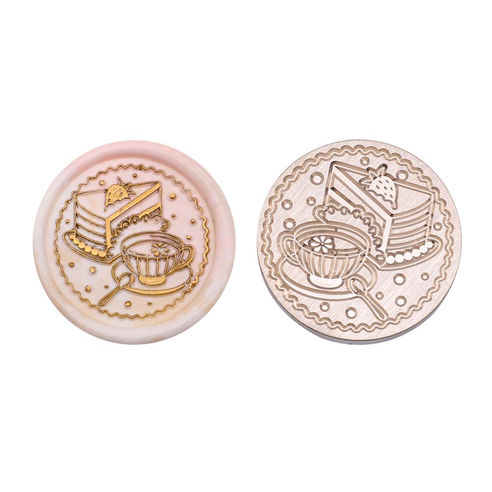 Огненная краска Печать ретро восковая печать тисненая головка штампа почтовая печать DIY свадебный конверт украшение для скрапбукинга восковая печать медная головка