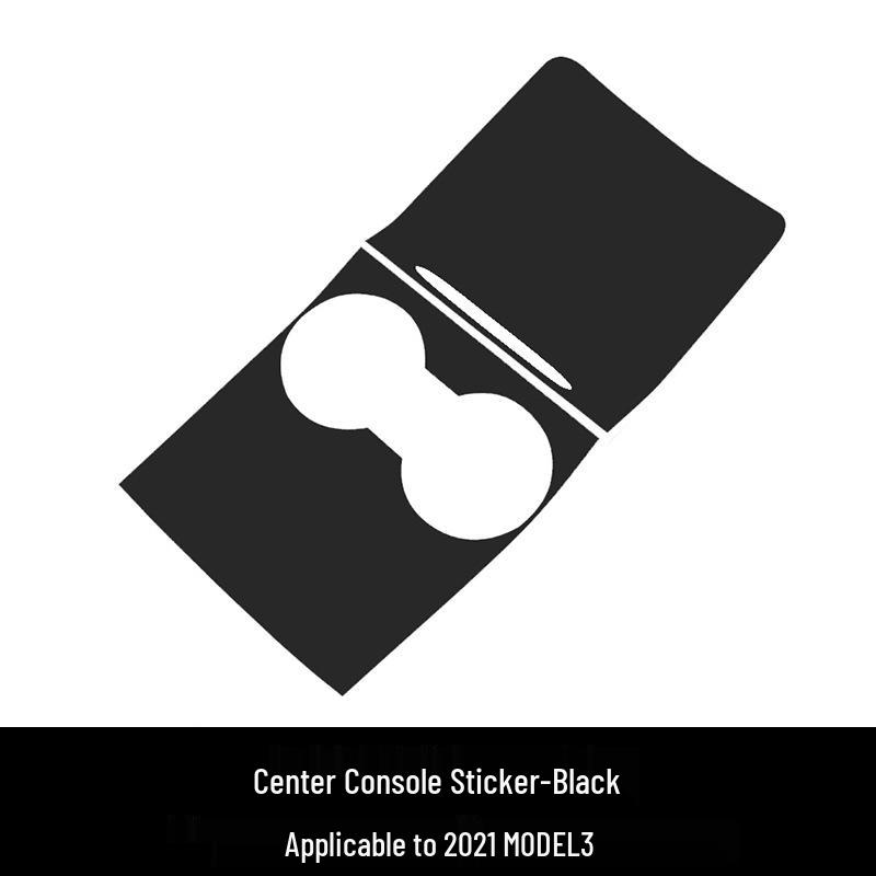 Наклейка-пленка на панель консоли Tesla Model 3/Y - Обновленный дизайн