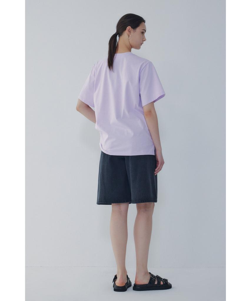 Футболка Bobeu Flopy Print Обычный крой Фиолетовый 7156240006