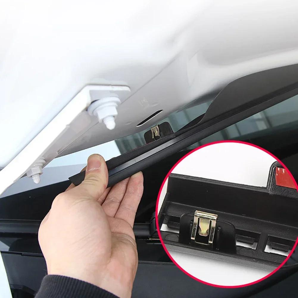 Пылезащитная уплотнительная лента для переднего капота автомобиля для Tesla Model Y 3 Автоаксессуары Защитный кожух Водосточная полоса 2025