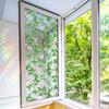 1 Sheet Glass Sticker Double-sided Viewing Stained Removable PVC Colorful Window Stickers Flower & Vine Glass Window Film