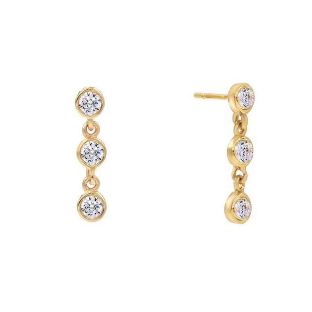 925 Sterling Silver Style Crystal Zircon Piercing Cartilage Stud Earrings for Women Ladies Earings Jewelry Pendientes