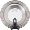 Крышка для сковороды KAI из нержавеющей стали с подставкой, 24-28 см, DW5648
