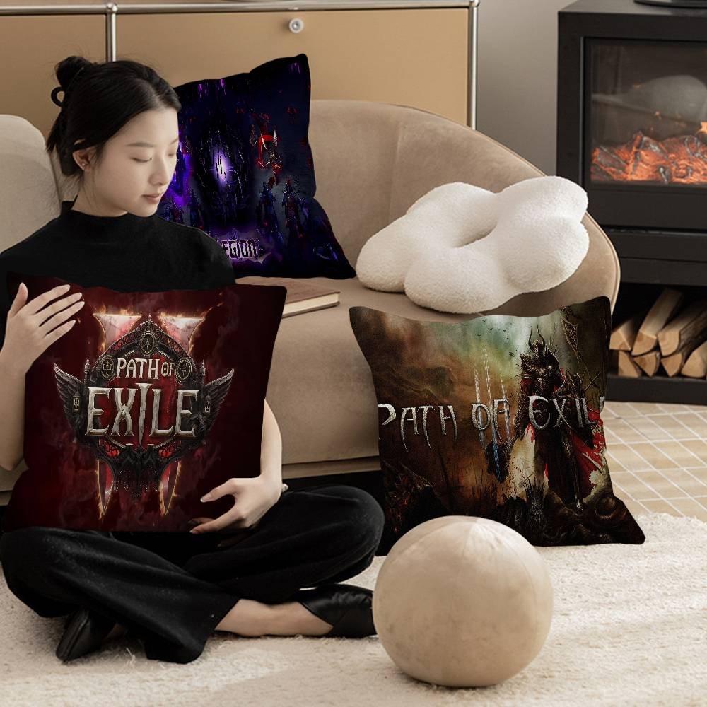 Персонализированная наволочка Path Of Exile для детской спальни, декор для дикой вечеринки, наволочка, подарок на день рождения ребенка, для душа