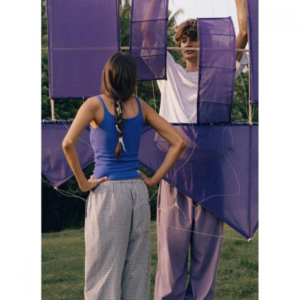 Budhi Mudra Diagonal Jogger Pants  Grape Compote  B61003apl44 P44 