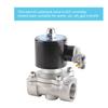 12V G3 4 Нержавеющая сталь 304 Нормально закрытый Электрический соленоидный клапан 2 позиции 2 хода
