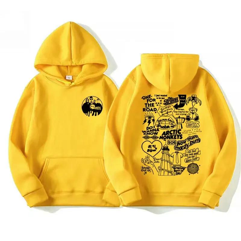 Rock Bnad Arctic Monkeys Hip-hop Music Men Hoodie Classic Street Fashion Running Fitness Long-sleeve Sweatshirt Clothing Summer