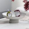 Simple Round Fruit Plate Ornaments Model Room Snack Plate Living Room Coffee Table Table Storage Plate Tray Decoration