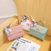 Scarf Small Square Bag New Mobile Phone Bag Crossbody Bag Diamond Chain Shoulder Bag Women's Handbag