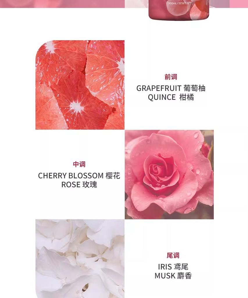 Imported original daily fragrance shower gel for home use, large capacity, long-lasting fragrance, high-end shower and bath
