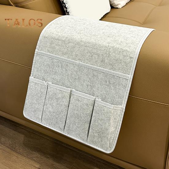 Подвесная сумка для хранения, органайзер для подлокотника дивана с 6 карманами, простая установка, органайзер для дивана-реклайнера, держатель для пульта дистанционного управления