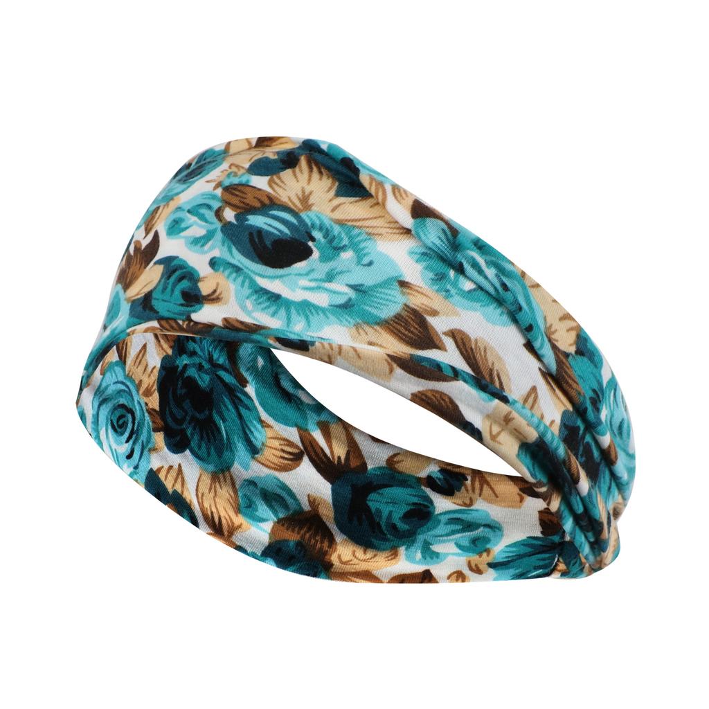 Спортивная повязка на голову, женская повязка-антиперспирант, парик, подарок, платок на голову, йога, бег, фитнес, повязка на голову с широкими полями.