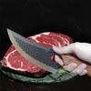 Stainless Steel Kitchen Chef Knife Handmade Meat Cleaver Knife Fruit Vegetable Slicing Cutter