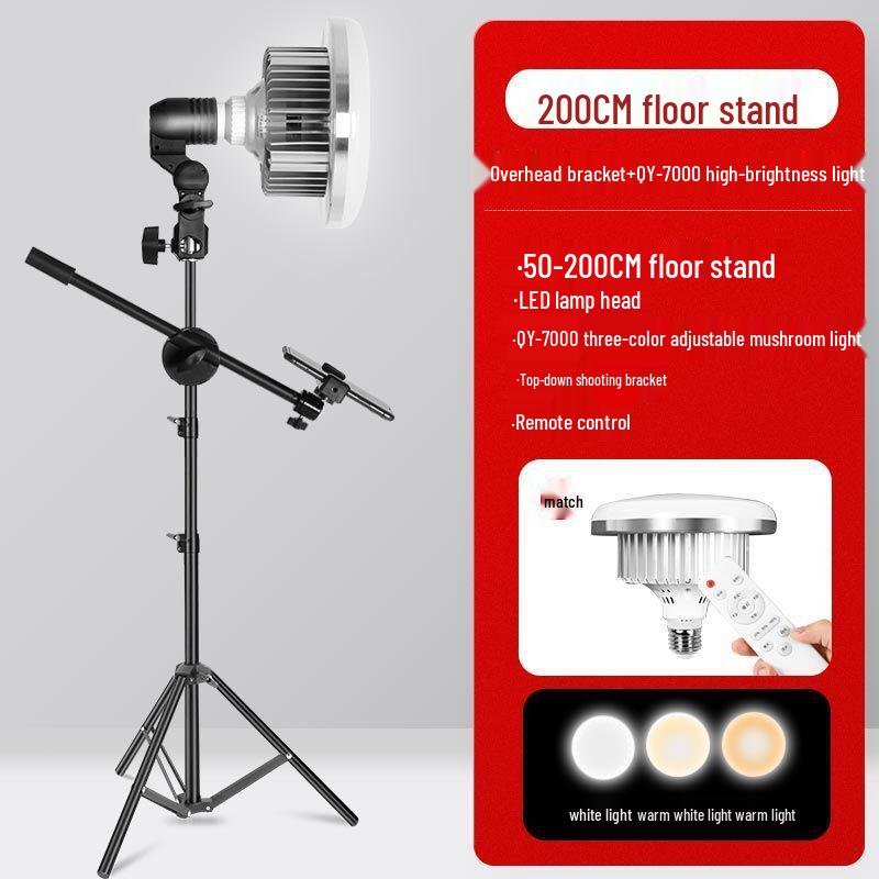 Профессиональная настольная стойка для освещения для фуд-фотографии для видео и прямых трансляций в помещении