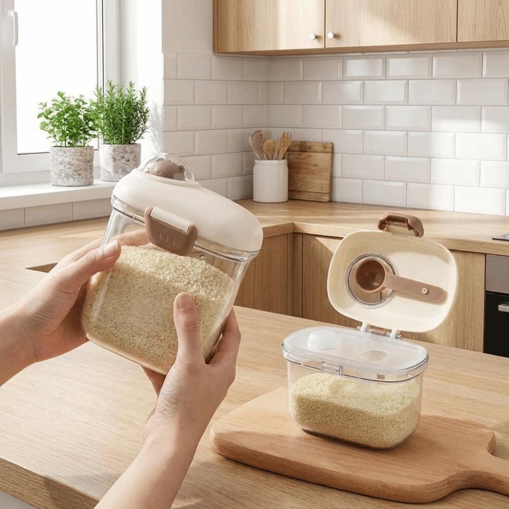 Sealed Baby Formula Storage Canister Food Grade Food Storage Box Milk Powder Jar for Kitchen