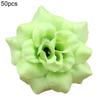 50 шт. имитация цветов изысканные DIY без полива шикарные элегантные искусственные розы свадебные цветы декор для вечеринки