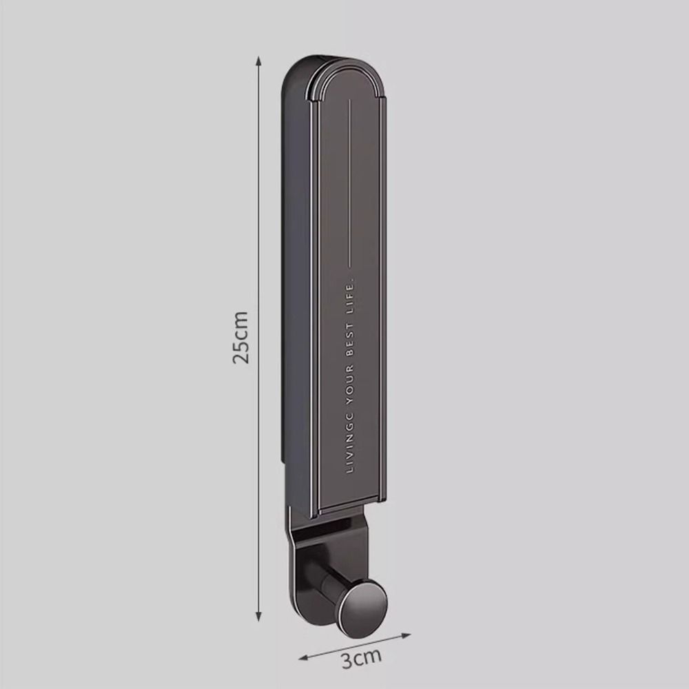 Wall Mounted Clothes Drying Rack No Drilling Hanging Clothes Rack Folding Clothes Hanger  Home Use