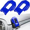Декоративная пряжка для капота для Jeep Wrangler JL JLU 18-22 и Gladiator JT