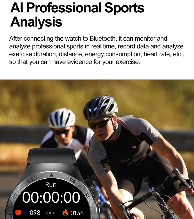 2025 Новые умные часы с сапфировым стеклом для неинвазивного мониторинга здоровья, лазерной терапии, контроля жиров в крови, мочевой кислоты, ЭКГ, для Xiaomi